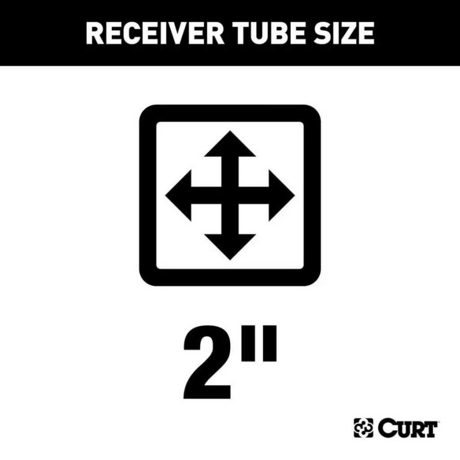 CURT（カート） Class3 ヒッチメンバー 2インチ角 牽引能力:1810kg VW