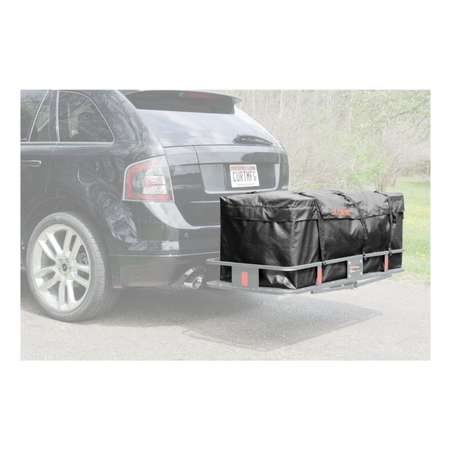 CURT製 カーゴキャリア ヒッチカーゴ 汎用(2インチヒッチメンバー装着車) 防水バッグ付き 幅156.5cm カーゴネット欠品 苫小牧西店 CURT（カート） ヒッチキャリア ヒッチカーゴ 正規品 18110 2インチ