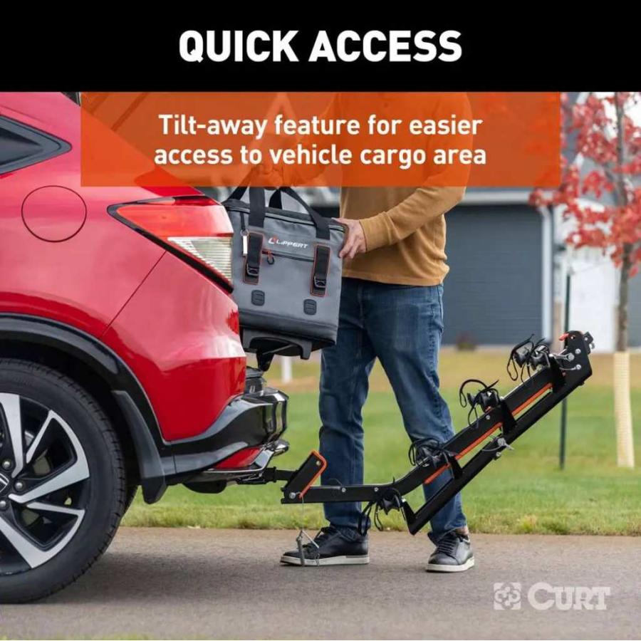 [CURT カート] ActiveLink アクティブシャンク 変換レシーバー 1.25インチ角 1.25インチ角ヒッチレシーバ装着車 / 18401の画像