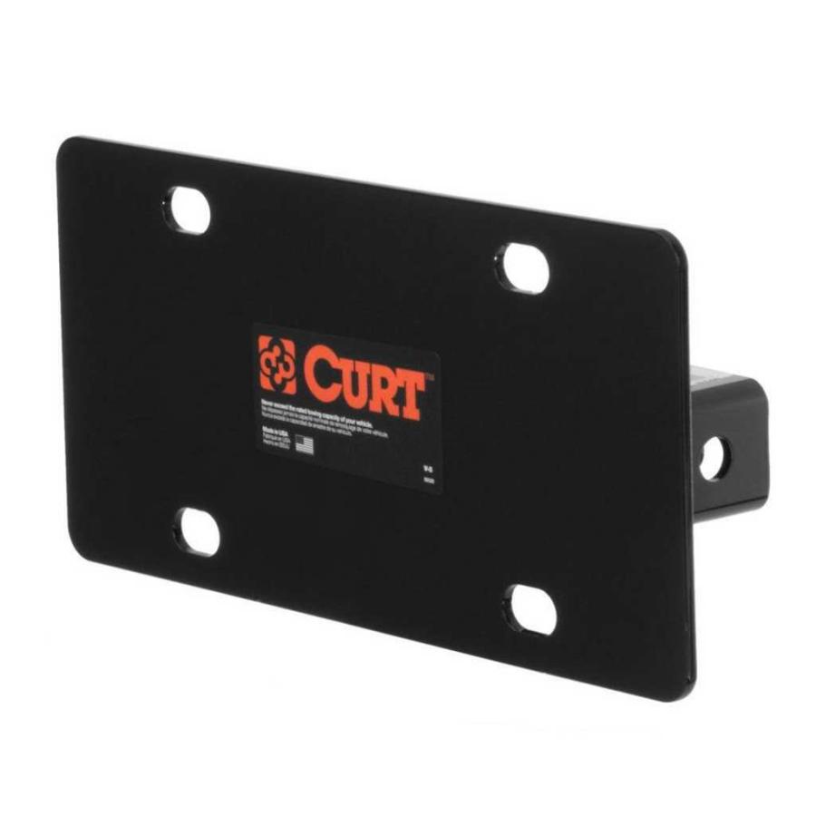 [CURT(カート)正規代理店]ヒッチマウント ナンバープレートホルダー 2インチ角 汎用/31002の画像