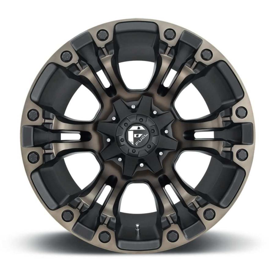 [FUEL OFFROAD (フューエルオフロード) 正規代理店]18インチアルミホイール 1本 D569 VAPOR 18×9 5H114.3 +1 CB78.1 汎用/D56918902650Aの画像