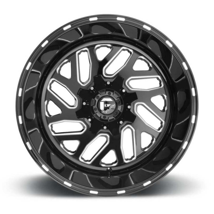 [FUEL OFFROAD フューエルオフロード]20インチアルミホイール 1本 D581 TRITON 20×8.25 8H 210 -221 CB154.3/D58120829335の画像