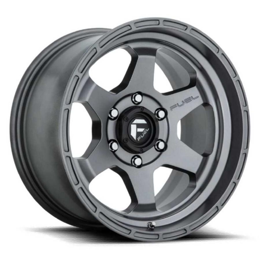 [FUEL OFFROAD（フューエルオフロード）正規品]18インチアルミホイール 1本 汎用 D665 SHOK 18×9 6H 139.7 +1 CB106.1 / D66518908450の画像