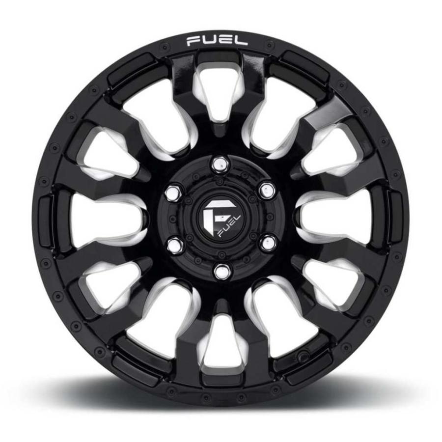 [FUEL OFFROAD（フューエルオフロード）正規品]20インチアルミホイール 1本 汎用 D673 BLITZ 20×8.25 8H 210 +105 CB154.3 / D673208293の画像