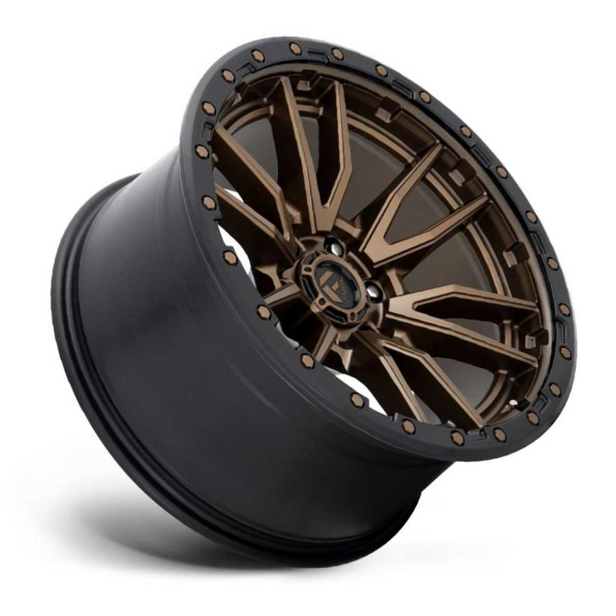 FUEL OFF-ROAD - [FUEL OFFROAD（フューエルオフロード）定まり品]22in軽銀銀輪 1本 汎用 D681 REBEL6 22×10 6H 135 -13 CB87.1 / D68122008950