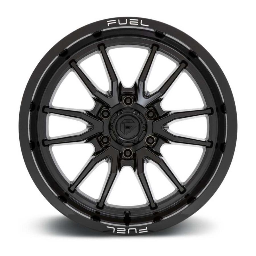 [FUEL OFFROAD フューエルオフロード]18インチアルミホイール 1本 D760 CLASH6 18×9 6H 139.7 -12 CB106.1/D76018908445の画像