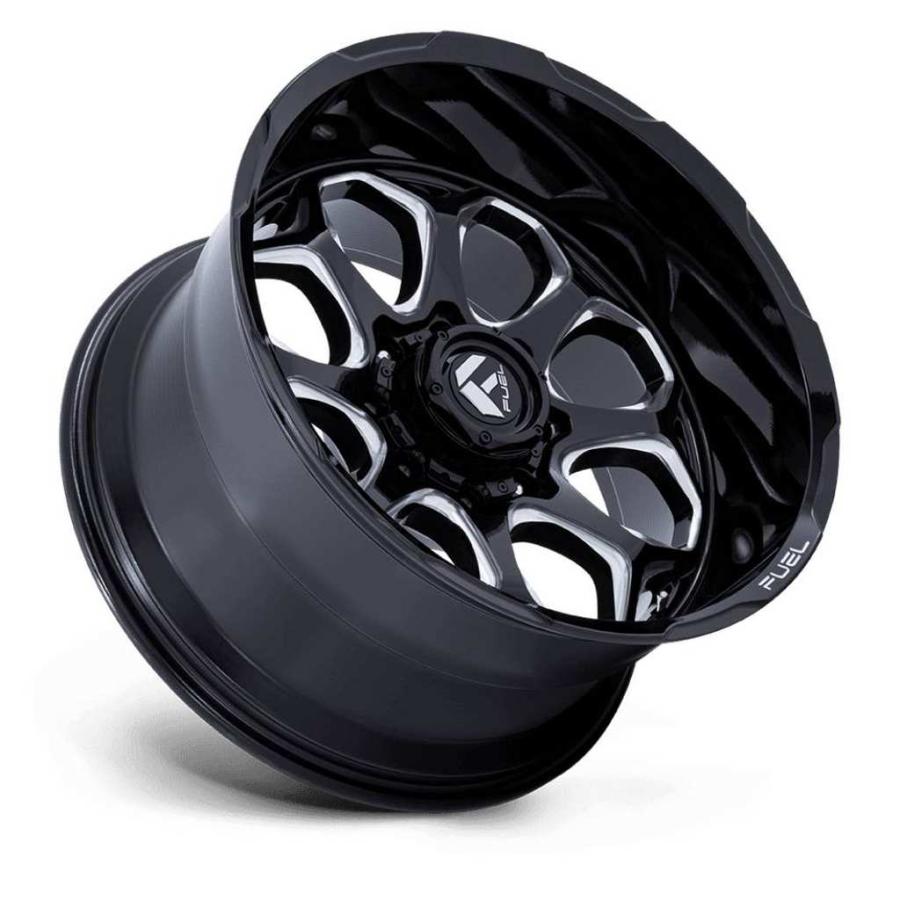 [FUEL (フューエル) 正規品]22インチホイール 1本 FC862 SCEPTER 22×10 6H 139.7 -18 CB106.1 グロスブラックミルド/FC862BE22106818N_2