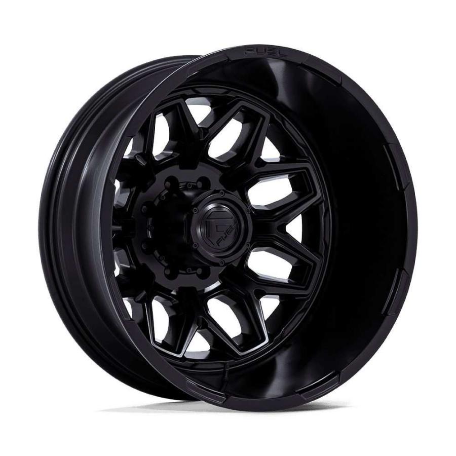 [FUEL OFFROAD 正規品]20インチ アルミホイール 1本 D871 FLUX DUALLY ブラックアウト 20×8.25 8H 170 -227 CB125.1/D87120821745_1