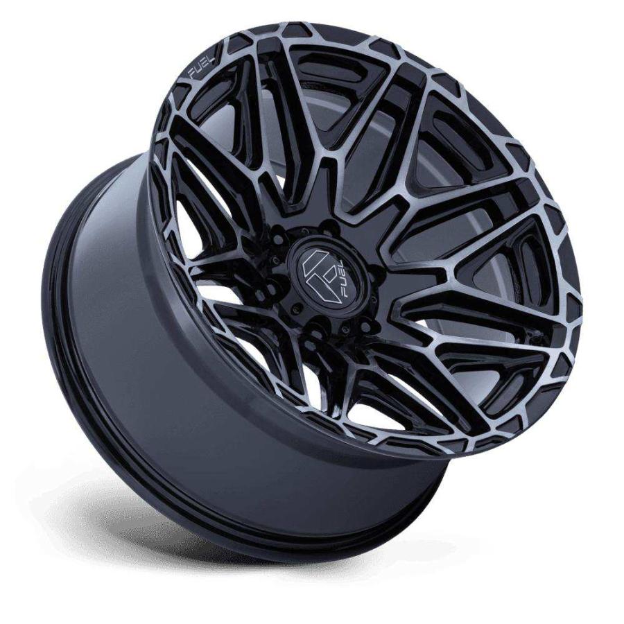 [FUEL 正規品]22インチ アルミホイール 1本 FC885 INJECTOR グロスブラックマシーンド/ダークティント 22×9 6H 135 +1/FC885BT22906301の画像