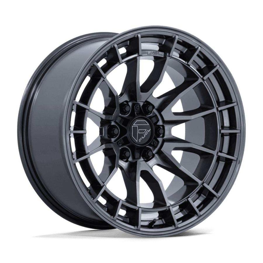 [FUEL OFFROAD 正規品]18インチ アルミホイール 1本 FC888 REVOLT グロスガンメタル 18×9 6H 135 +20 CB87.1/FC888AX18906320の画像