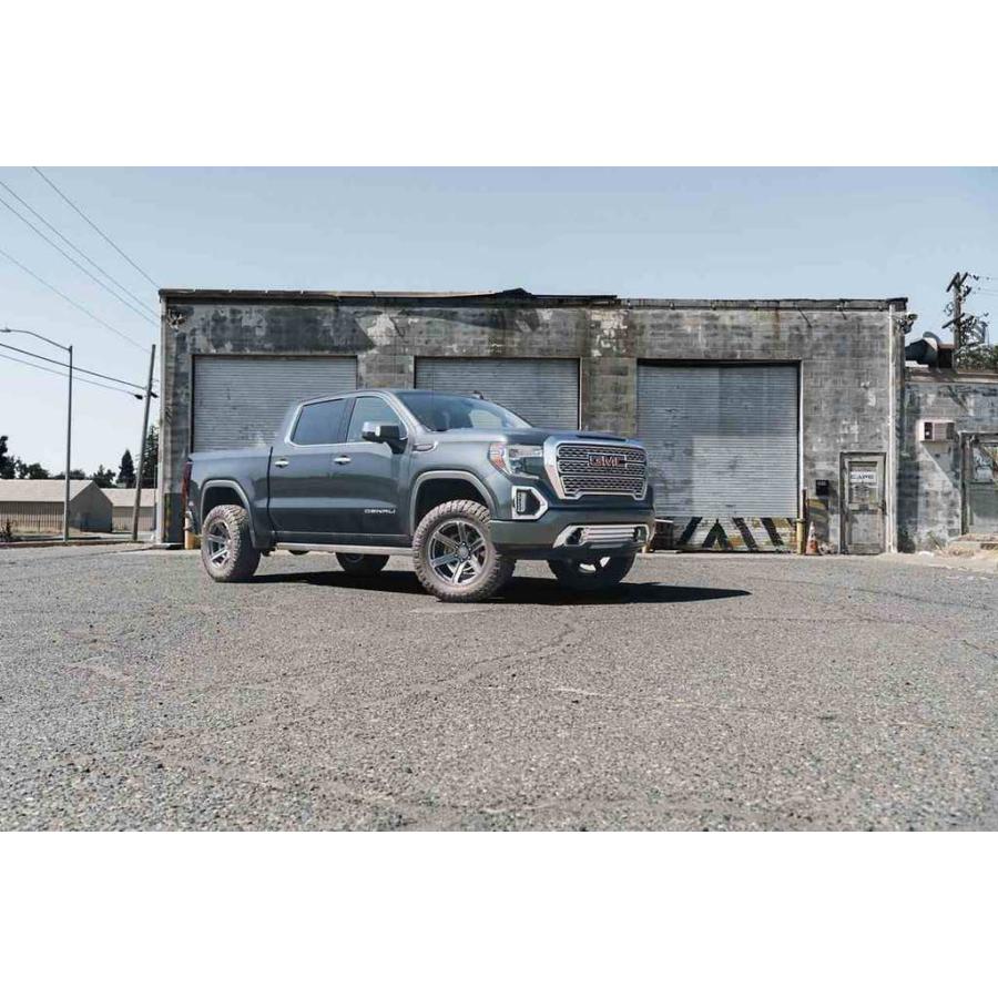 [FUEL 正規品]20インチ アルミホイール 1本 FC892 GAMBIT プラチナム 20×9 6H 135 1 CB87.1/FC892AX20906301の画像