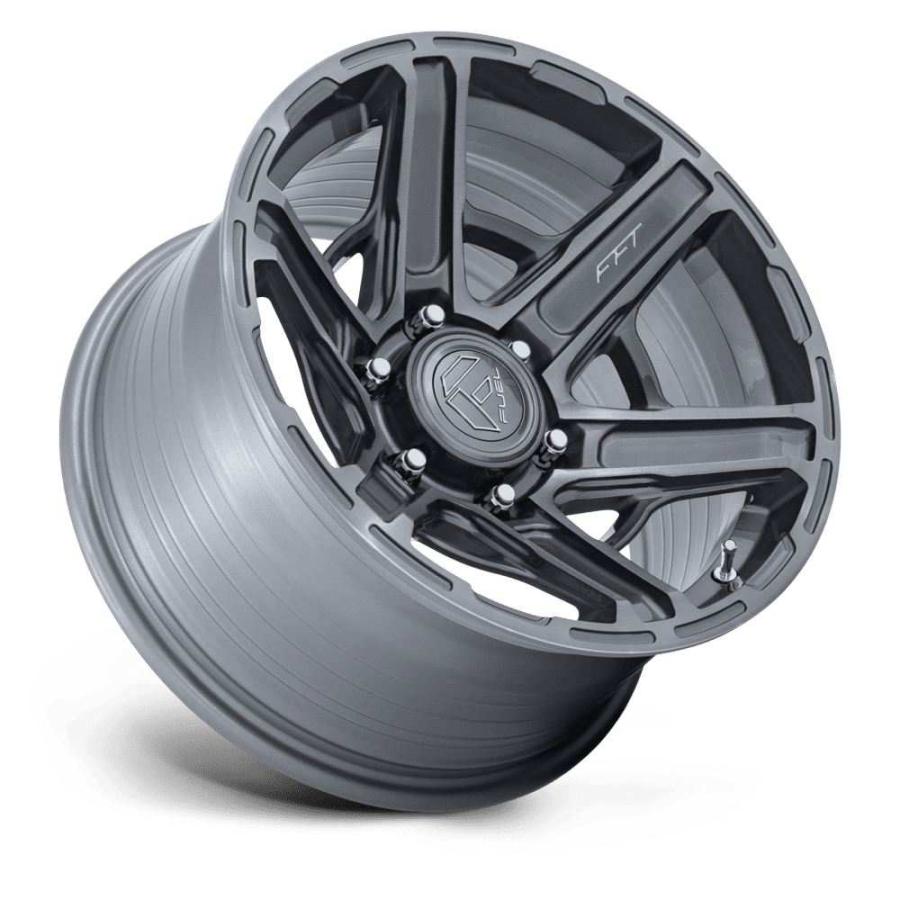 [FUEL 正規品]20インチ アルミホイール 1本 FC892 GAMBIT プラチナム 20×9 6H 139.7 20 CB106.1/FC892AX20906820の画像