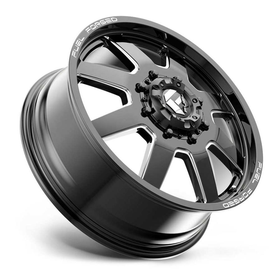 [FUEL 正規品]20インチ モノブロック鍛造ホイール 1本 DE09 FF09D ポリッシュ 20×8.25 8H 200 105 CB142/DF09208292の画像