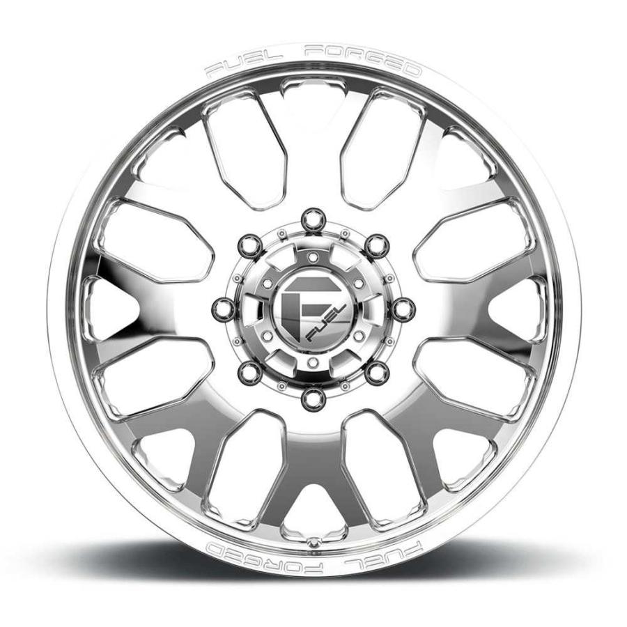 [FUEL 正規品]20インチ モノブロック鍛造ホイール 1本 DE19 FF19D ポリッシュ 20×8.25 8H 200 105 CB142/DF19208292の画像