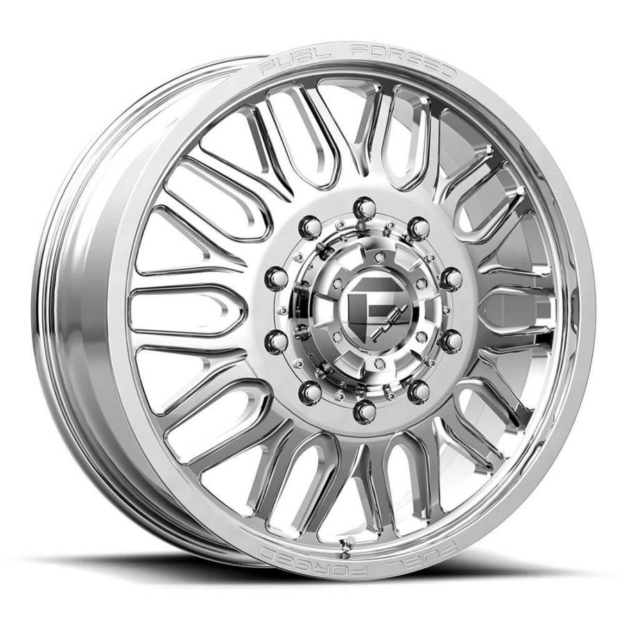 [FUEL 正規品]20インチ モノブロック鍛造ホイール 1本 DB66 FFC66 ポリッシュ 20×8.25 10H 225 105 CB170.1/DF662082A9の画像