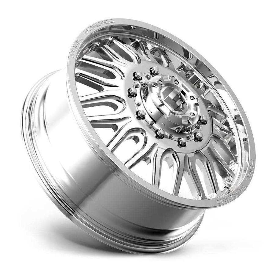 [FUEL 正規品]20インチ モノブロック鍛造ホイール 1本 DB66 FFC66 ポリッシュ 20×8.25 10H 225 105 CB170.1/DF662082A9の画像