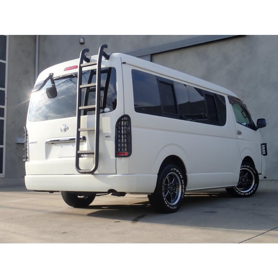 ハイエース GI☆GEAR HULK オフロード リアラダー/リヤラダー はしご