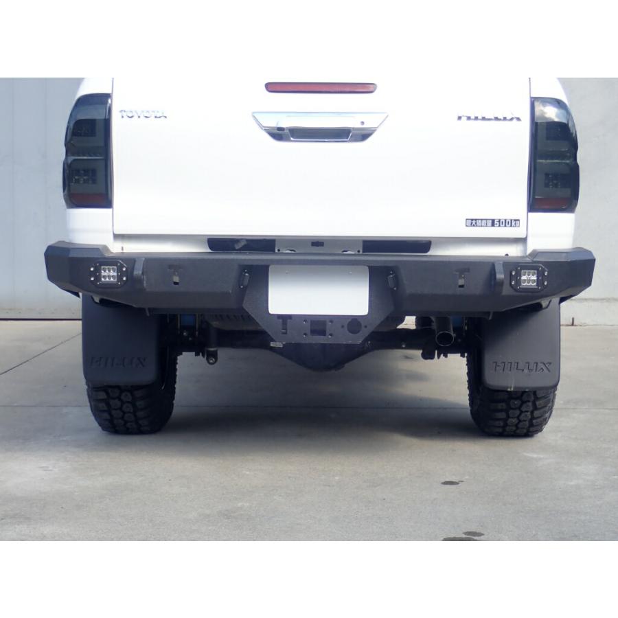 ハイラックス [GI☆GEAR] オフロードリアバンパー ヒッチメンバー付き