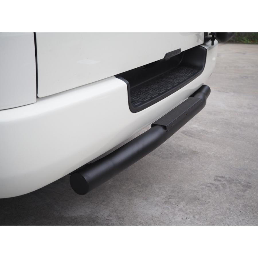 GI☆GEAR ハイエース 200系 HULK リアバー リアガード 2.5インチ  