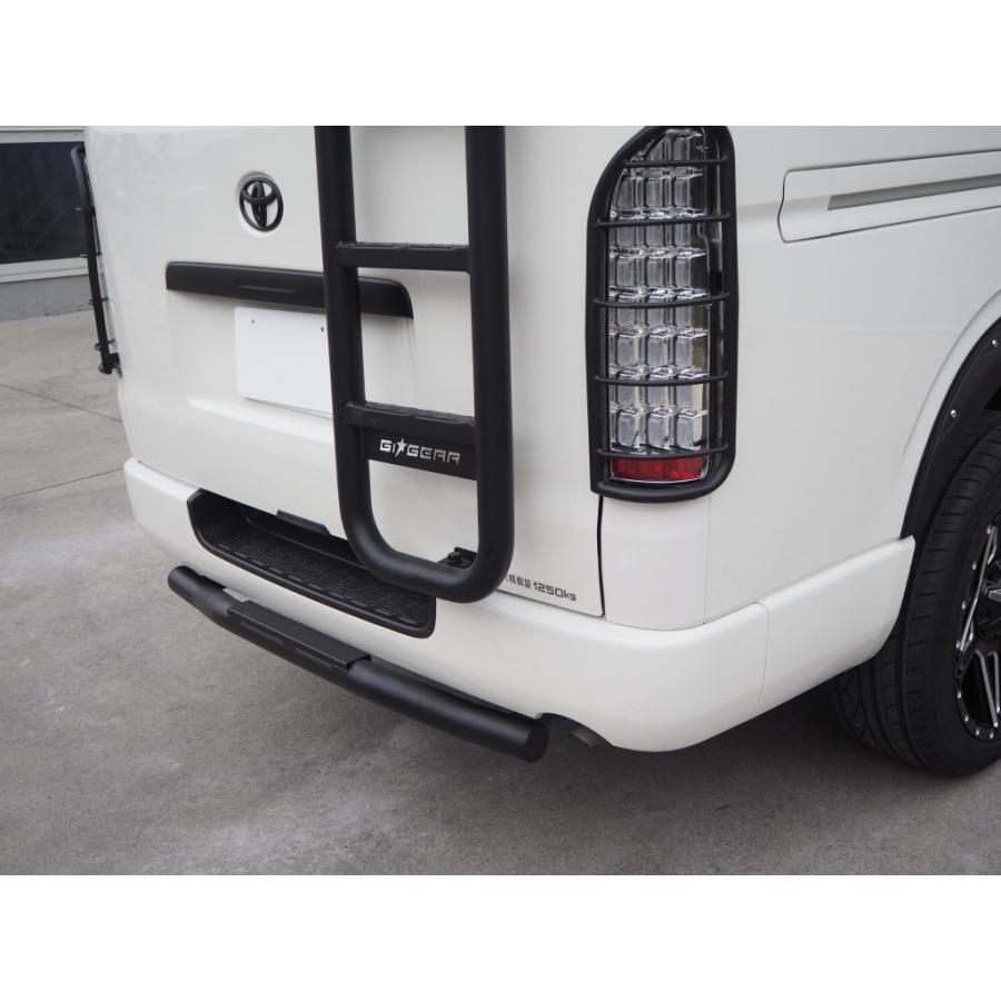 GI☆GEAR ハイエース 200系 HULK リアバー リアガード 2.5インチ  