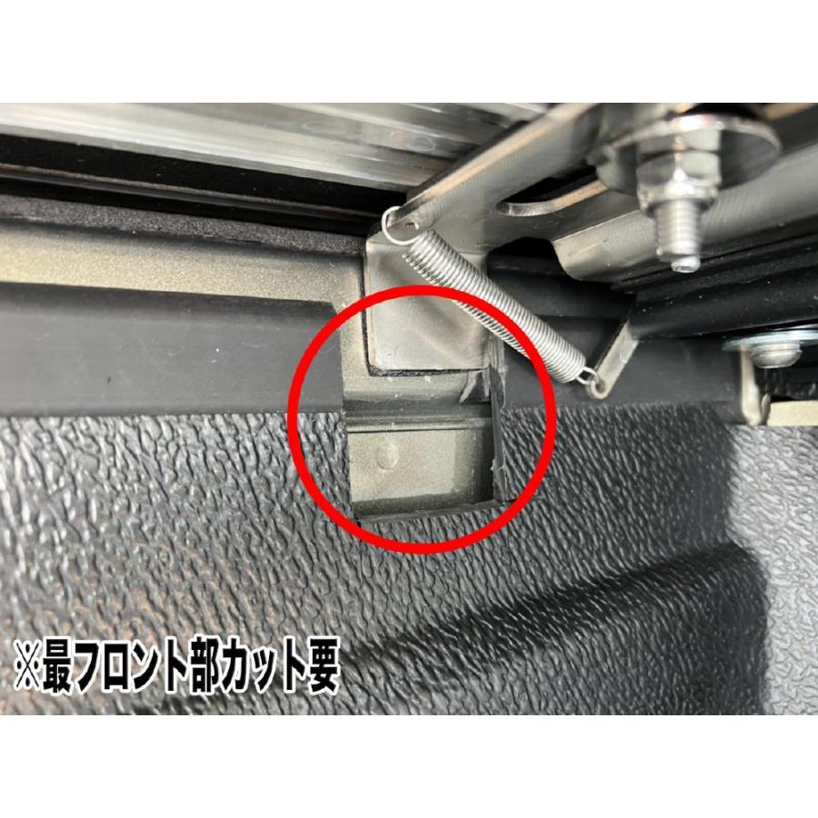 GI☆GEAR ベッドライナー付き車専用取付ステー (ローラー式トノカバー