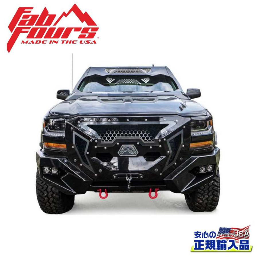 [FAB FOURS(ファブフォース)正規輸入品]グランパー トラックバンパー シボレー 1500 /GR3800-1