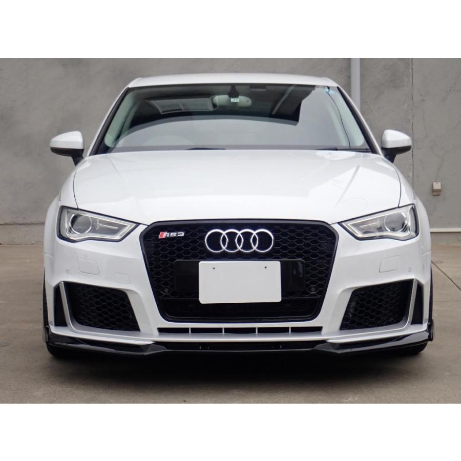 [MARVIN 社製]RS3タイプ フロントエアロバンパー/フロントガード グリル付き AUDI アウディ A3 全車 ドレスアップ カスタム 外装の画像