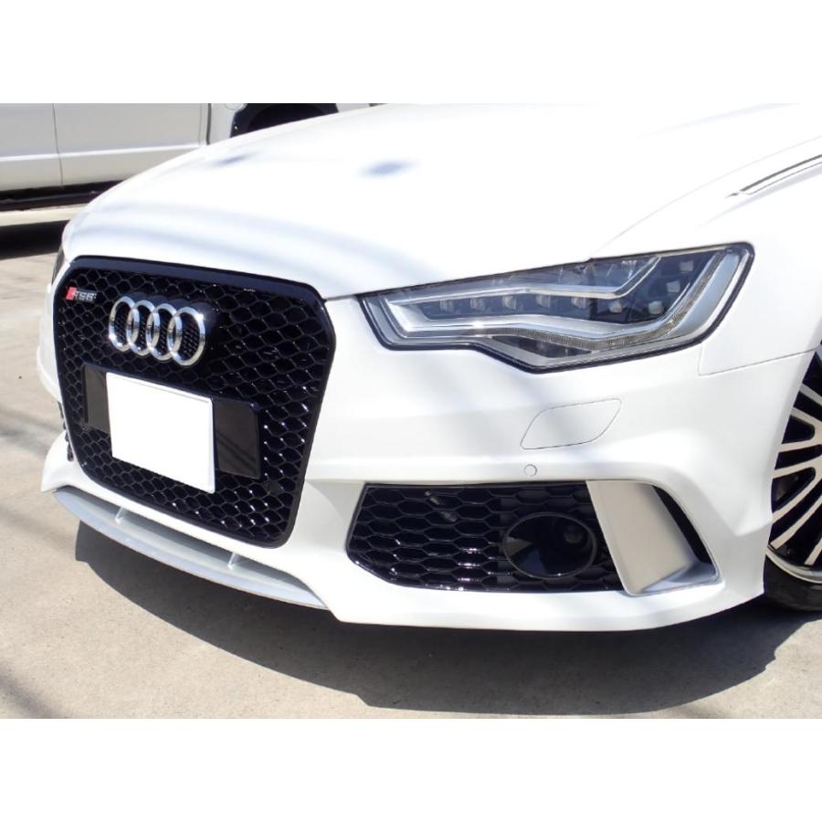 [MARVIN(マーヴィン)社製]RS6ルック 2点セット フロントエアロバンパー/グリル AUDI アウディ A6 セダン・アバント兼用/送料無料の画像