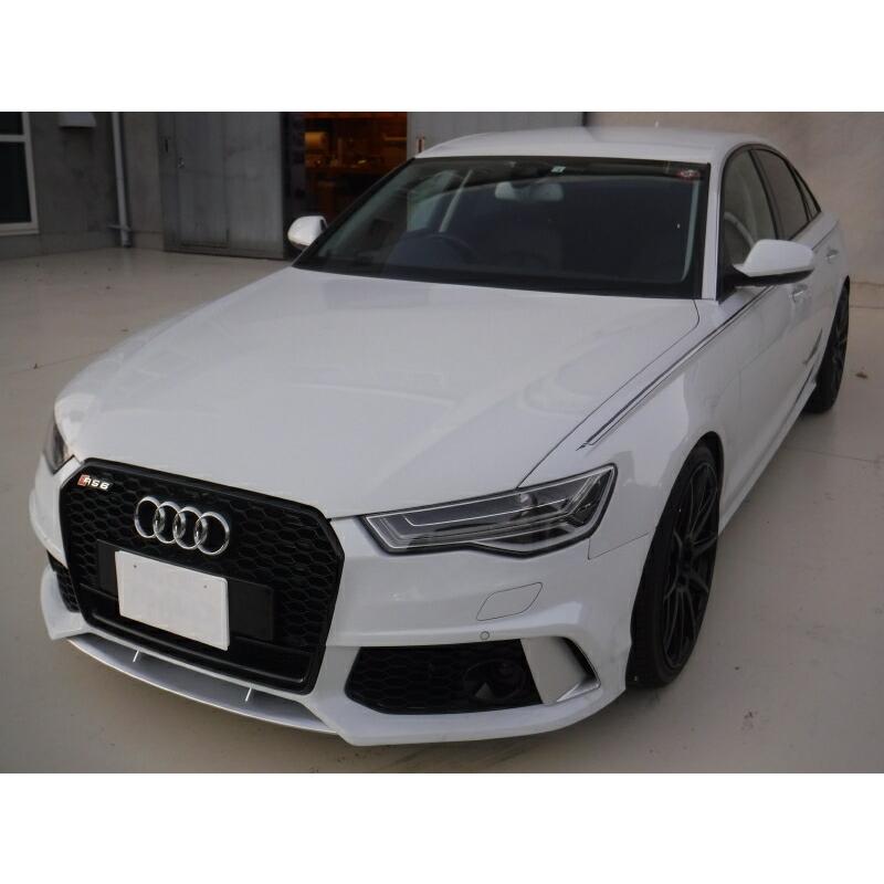 [MARVIN(マーヴィン)社製]RS6ルック エアロキット(フロントバンパー＆グリル) エンブレム付き AUDI アウディ A6 C7 エアロ カスタムパーツの画像