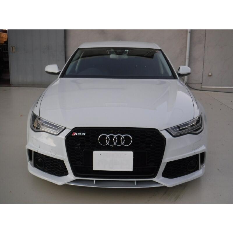 [MARVIN(マーヴィン)社製]RS6ルック エアロキット(フロントバンパー＆グリル) エンブレム付き AUDI アウディ A6 C7 エアロ カスタムパーツの画像