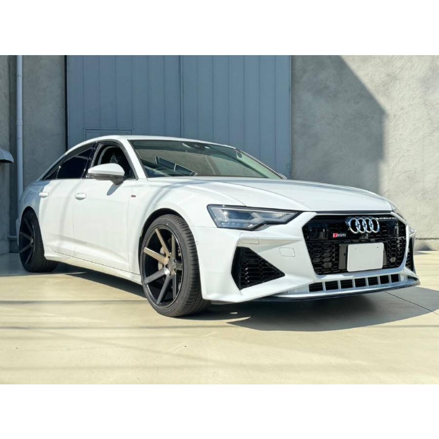 [MARVIN(マーヴィン)社製] RS6ルック フロントバンパー・グリルセット 1台分 AUDI A6 C8 前期 セダン・ワゴン 2018年-2023年の画像
