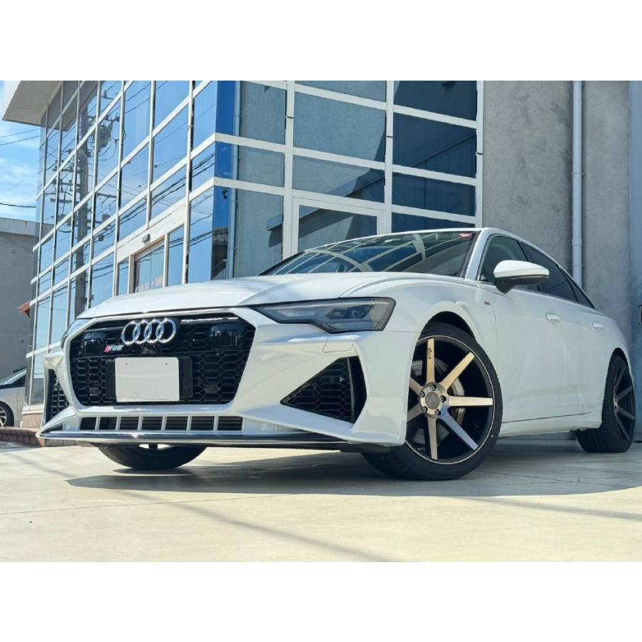 [MARVIN(マーヴィン)社製] RS6ルック フロントバンパー・グリルセット 1台分 AUDI A6 C8 前期 セダン・ワゴン 2018年-2023年の画像