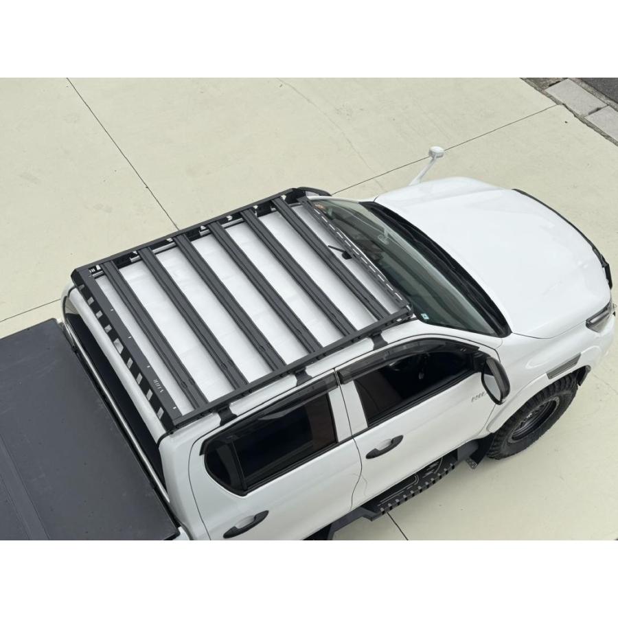 ハイラックス GI☆GEAR フラットルーフラック アルミ製 TOYOTA GUN125