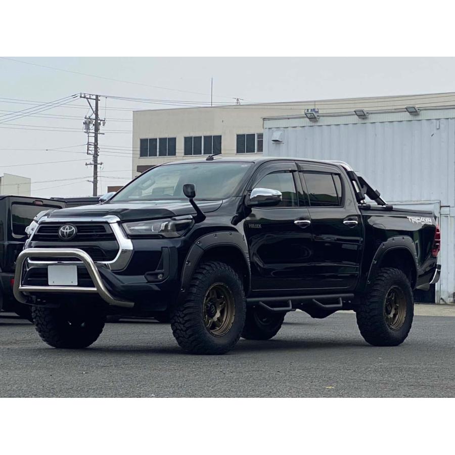 ハイラックスGUN125 ブルバー WIN59 ハイラックス GUN125 ブルバー HILUX 3.5インチ ブラックラリー