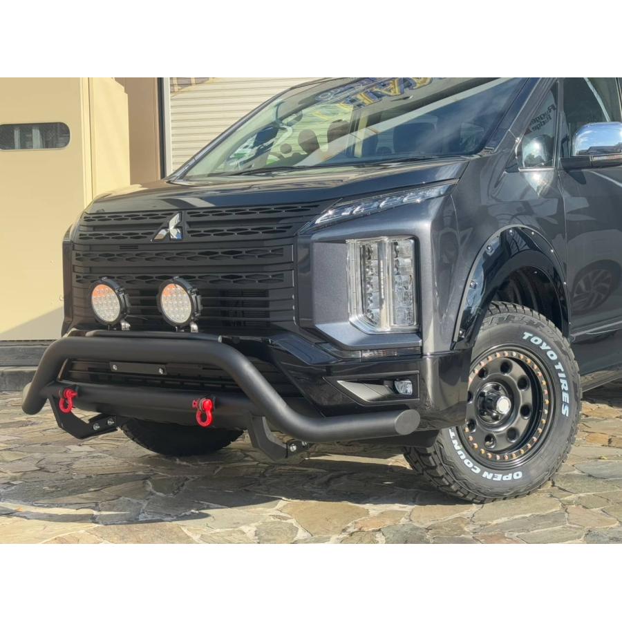 デリカD5 MC後 フロントグリル リアバンパー フルセット デリカD5 MC後 フロントグリル リアバンパー フルセット デリカ