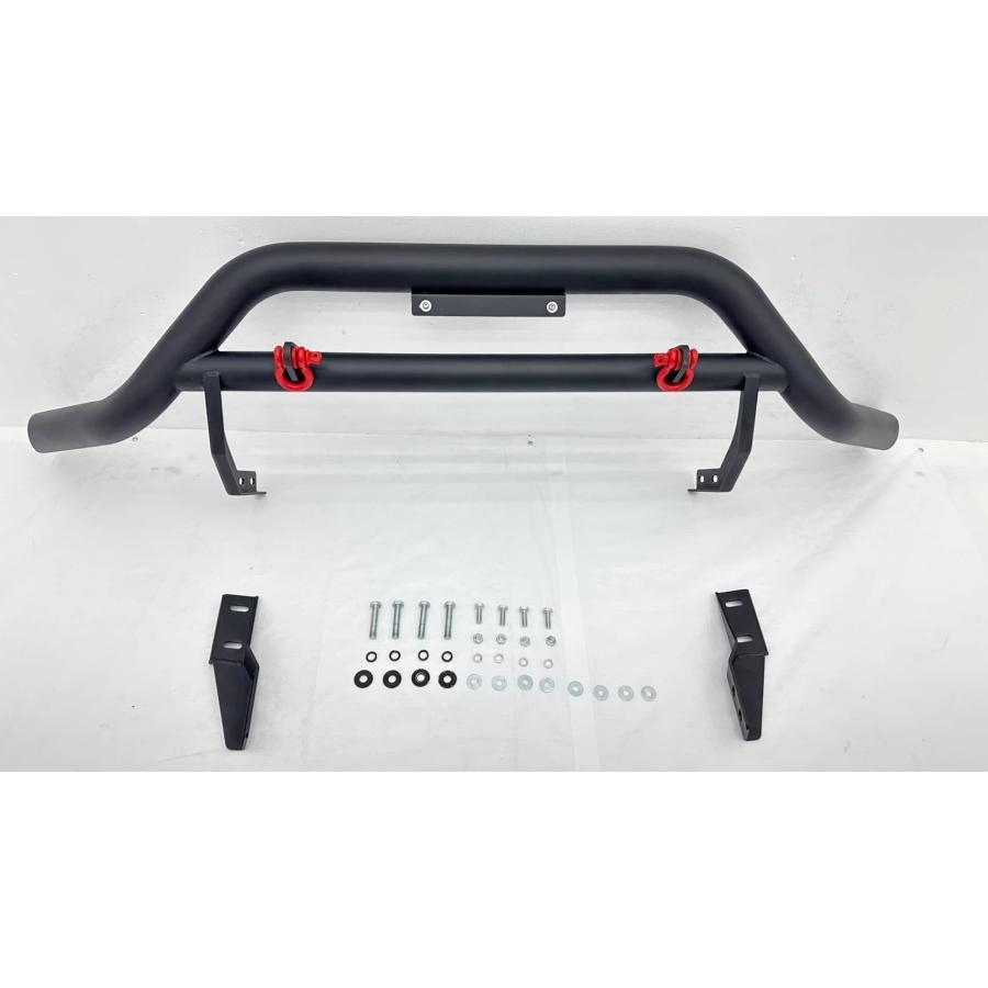 GI☆GEAR 社製] フロントブルバー / ブッシュバー Dリング付き 三菱