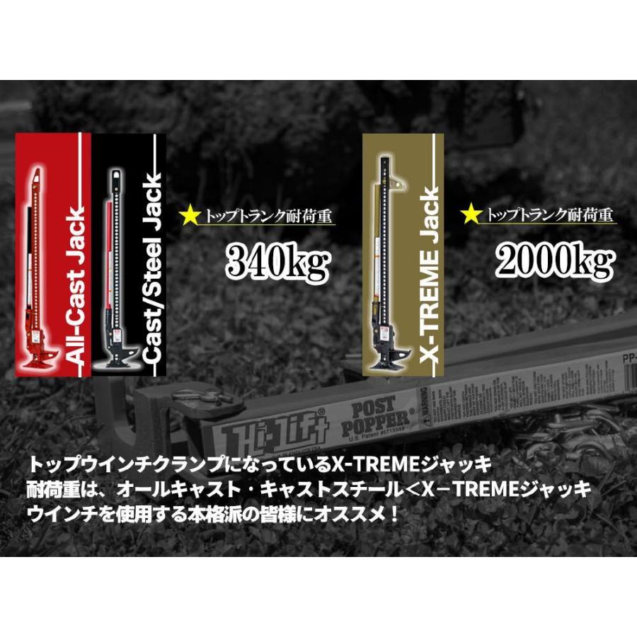 [Hi-Lift(ハイリフト)正規品] ハイリフトジャッキ エクストリームシリーズ 48インチ 耐荷重約3.1トン 汎用 ハイリフトジャッキ エクストリームシリーズ 耐荷重約3 1トン 汎用