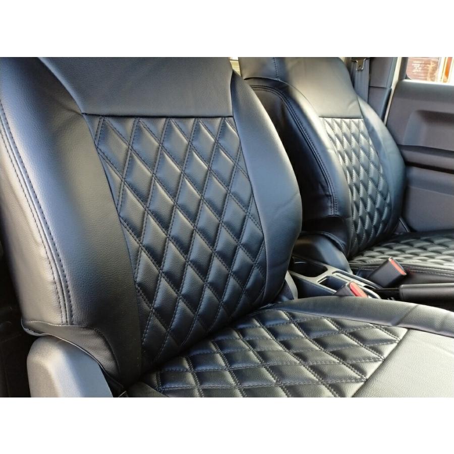 ぴーの様専用◇新型ジムニーカバー4点セット◇ブラック、ステッチ白