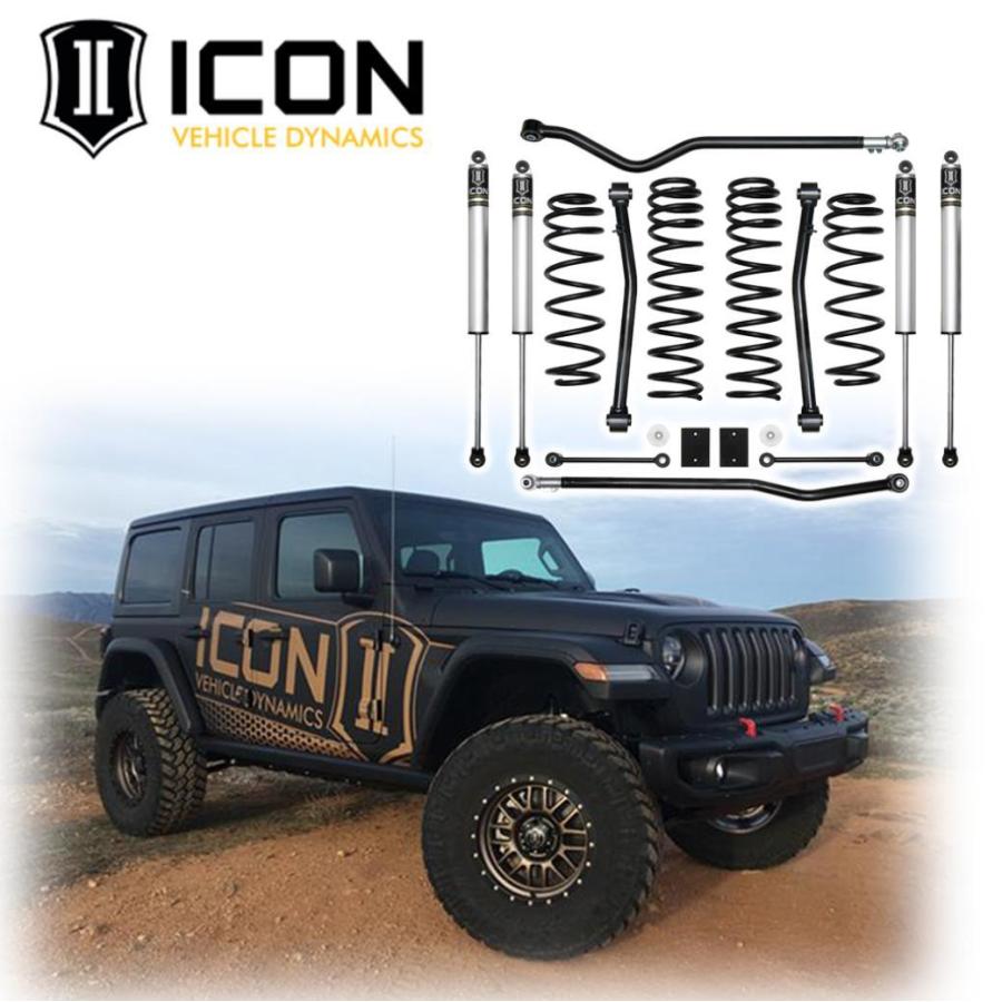 [ICON VEHICLE(アイコン ビークル)正規品]2.5インチ ステージ3 サスペンションキット/サスキット Jeep ジープ