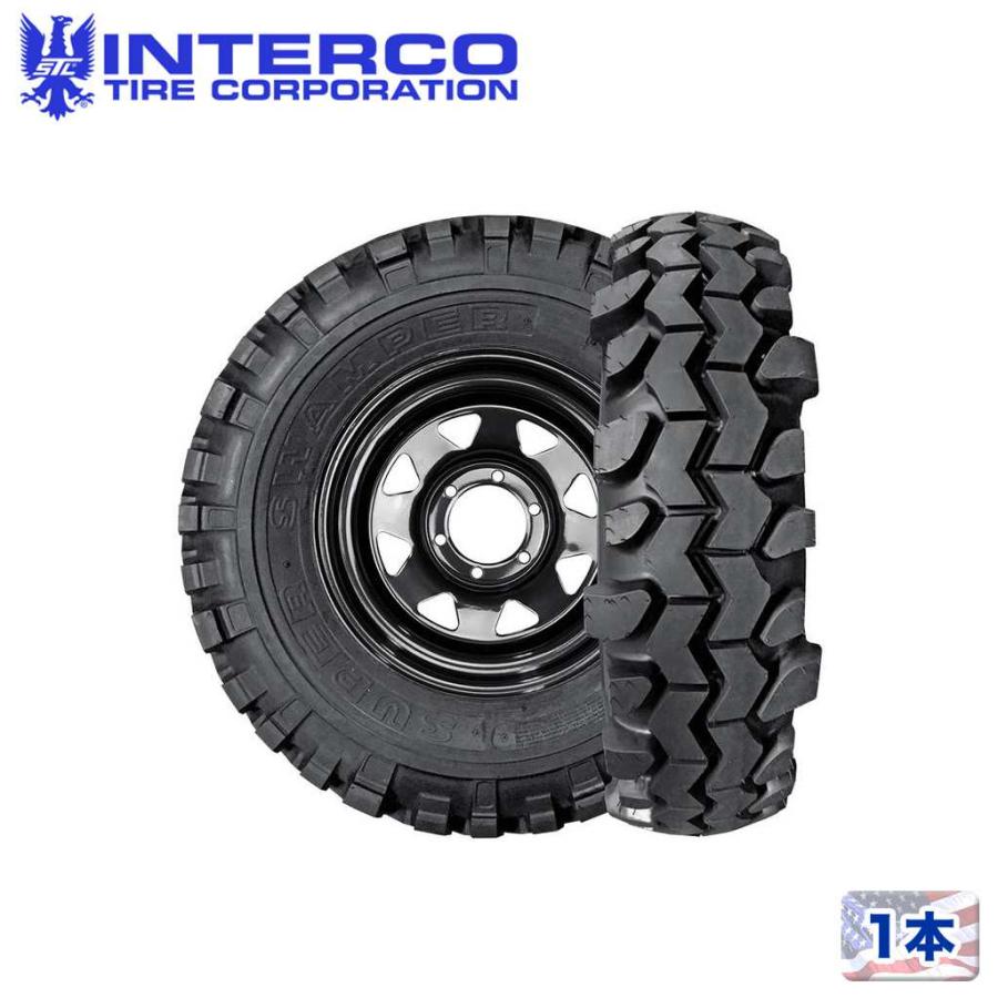 INTERCO TIRE 正規品] 15インチタイヤ 1本 Narrow Super Swamper TSL