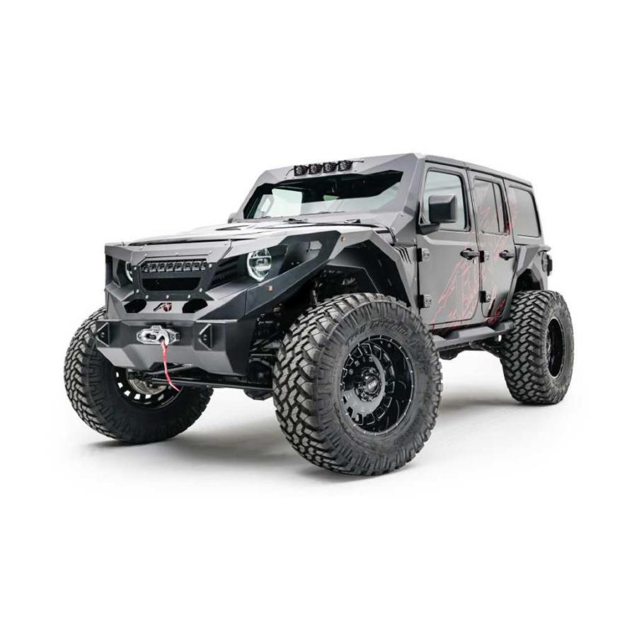 鉄製 ジープ FAB FOURS(ファブフォース)正規品]グランパーフェンダーシステム