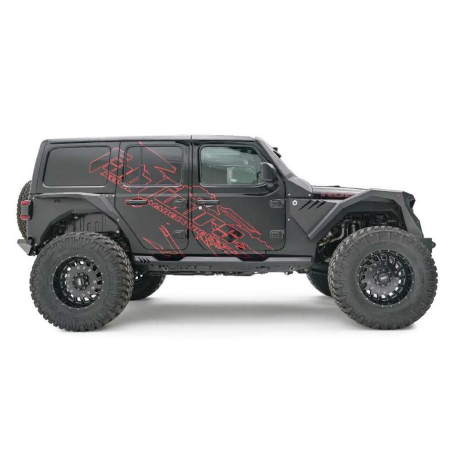 鉄製 ジープ FAB FOURS(ファブフォース)正規品]グランパーフェンダーシステム