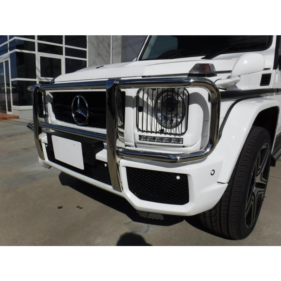 GI☆GEAR フロントグリルガード バンパーガード ステンレス Mercedes