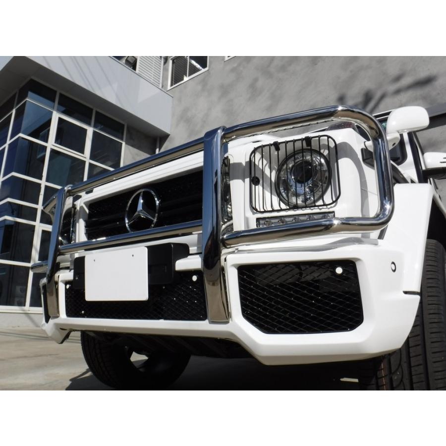 GI☆GEAR フロントグリルガード バンパーガード ステンレス Mercedes