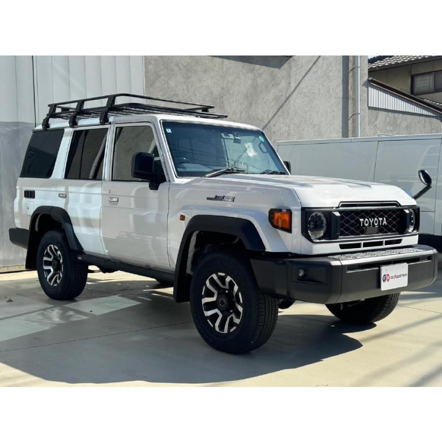 [GI★GEAR ジーアイ・ギア] ルーフラック ルーフキャリア (ショートタイプ) 新型 ランドクルーザー70 再再販 ランクル70 GDJ76W 2023年〜 | ランドクルーザー | 01
