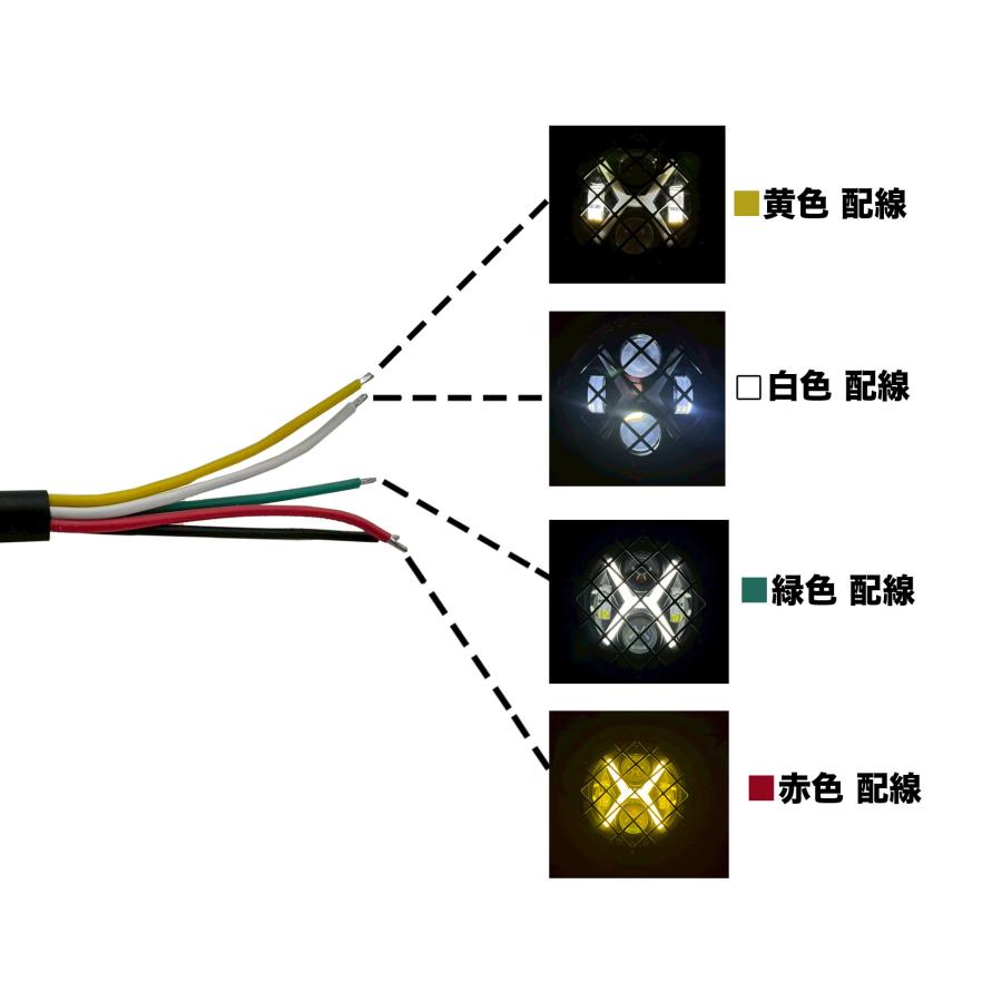 GI☆GEAR ジーアイ・ギア] 7インチ 丸型LEDヘッドライト/ランプ LED