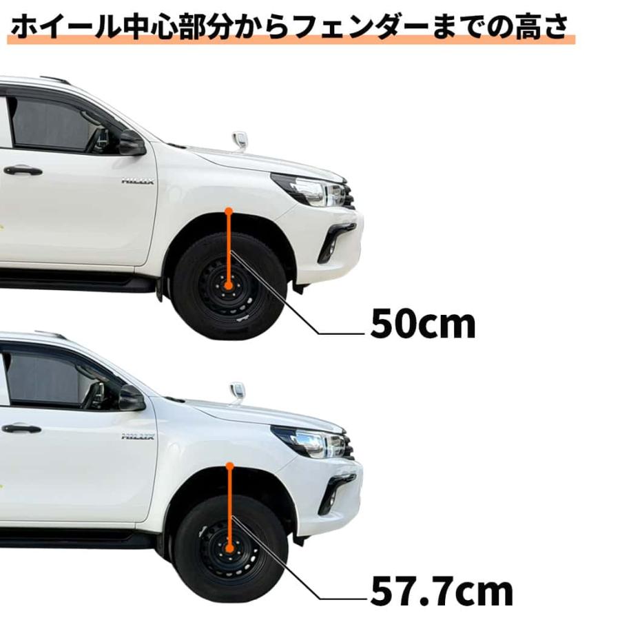 トヨタ（TOYOTA） GI☆GEAR 3インチアップ フロントスペーサー リフト