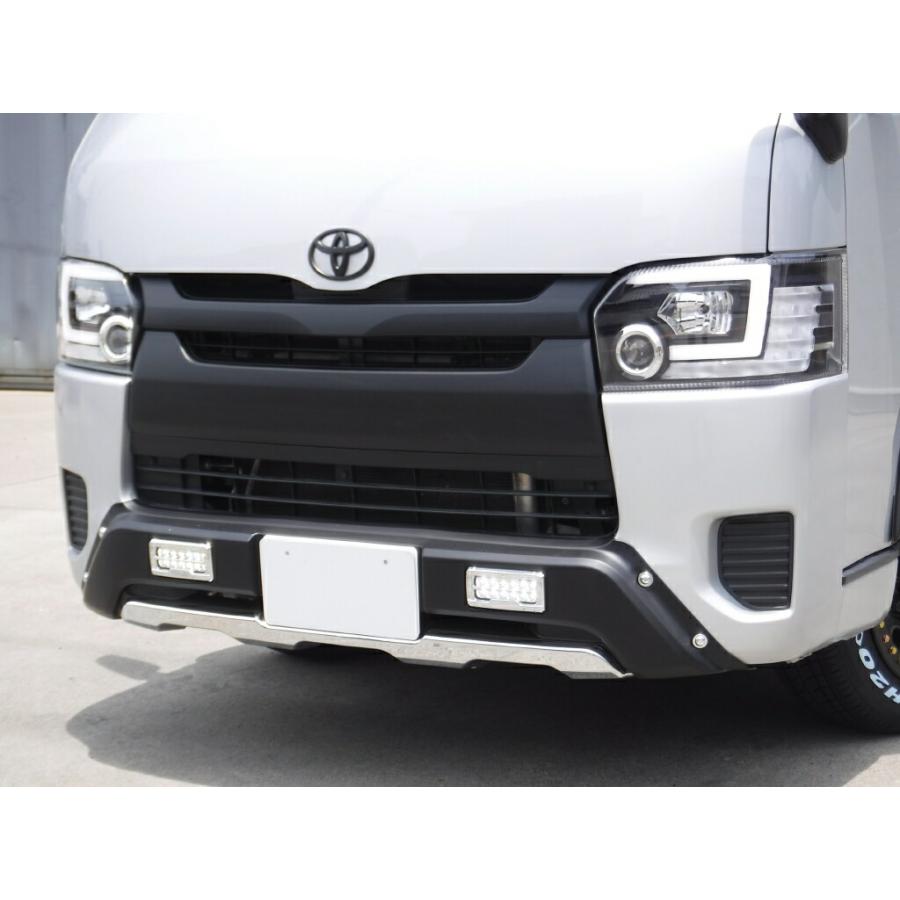 魔人ブウ　ハイエース　ナロー用フロントバンパーガード 魔人ブウ ハイエース ナロー用フロントバンパーガード 魔人ブウ