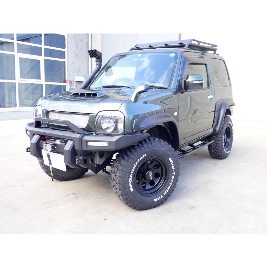 ウィンチ付きフロントバンパー　jb23 ジムニー GI☆GEAR HULK フロントバンパー ウインチバンパー