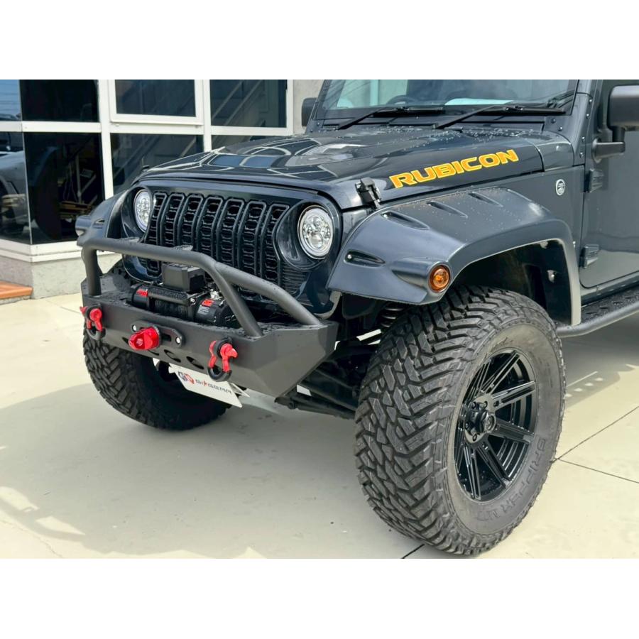 GI☆GEAR 社製] 2024年モデル JLルック フロントグリル Jeep Wrangler